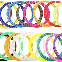 PLA Filament 5m Each Set of 20 | 3D Pen PLA | 3D Pen filaments| 3D PLA Filaments | 3D Pen Wires 5m Each-17