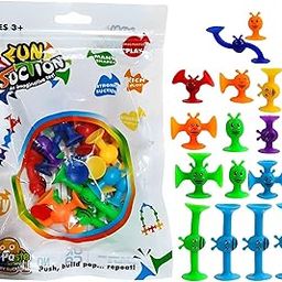 Birthday Popper Pop Suction Fidget Toys | DIY Silicone Building Blocks Set | Fun Toys for Kids of All Ages | Ideal for Birthday Gifts-picture-11