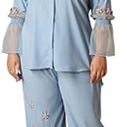 Ambar Sky Blue Co-ord Set-picture-10