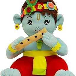 Panda's Box Mantra Chanting Baby Krishna (28 CM) | Musical Soft Plush Toy | Best Gift for Infants, Toddlers & Babies-68