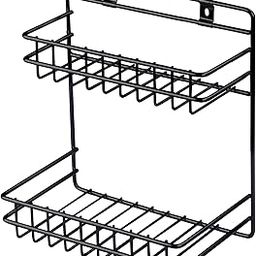 Sulfar Stainless Steel Multipurpose Shoes Detergent Holder, Bathroom Rack, Bathroom Accessories (Black)-image-4