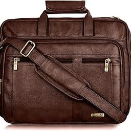 28L Faux Leather Messenger Bag For Men-UF-17