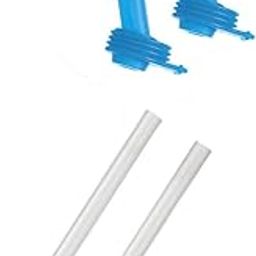 Ice Blue : CamelBak Kids Bottle Accessory 2 Bite Valves/2 Straws (Blue)-21