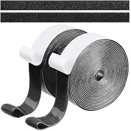 SINGH INDUSTRIES™ Hook & Loop Tape Roll Strips with Adhesive Back Mounting Tape for Picture & Tools Hanging Pedal Board Fastening (1m Hook + 1m Loop)-image-23