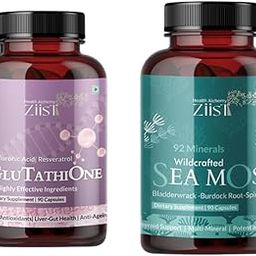 Ziist Resveratrol Glutathione & Ziist Mg+ Inositol Magnesium Glycinate Combo Pack, Dietary Supplement, Health & Wellnes, Vegan, Preservative Free-10