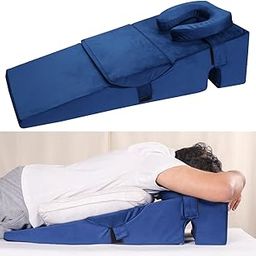 METRON Face Down Prone Pillow for After Eye Surgery, Helps in Retinal Detachment Muscular Hole & Vitrectomy Recovery, Ideal for Massage & Prone Sleeping Cushions Visit The Store-image-40