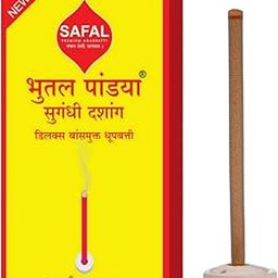 SAFAL Dhoop Sticks for Pooja | 240 Premium Dhoop Sticks | Sugandhi Dashang Agarbatti | Long-Lasting Aroma for Pooja & Meditation | Charcoal Free Incense Sticks (Pack of 24)-image-6