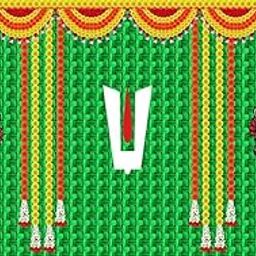 Ashvath Pooja Backdrop Cloth thirunaamam shanku Chakra namam Lord Vishnu Balaji Design for All Pooja/House Fabric-Polyester Size 5Feet Height and 8Feet Width(5 * 8)-image-78