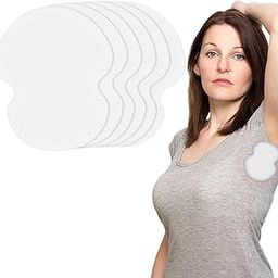 UNEQUETREND 30 Pieces Underarm Sweat Pads Sweat Armpit Pad Disposable Underarm Pad Lightweight Hyperhidrosis Pad Absorbent Armpit Pad Invisible Underarm Sweat Sticker for Sweating Women and Men-20