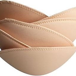 3 pairs Round Soft Bra Inserts Pads Removable Sport Bra Cups inserts Mastectomy Bra Inserts For Bikini Top Swimsuit-71