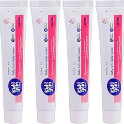 Kidogem Baby Rash Cream 50g Each ( Pack of 4 )- Anti-Rash Cream for newborn babies with Aloe Vera, Coconut, Neem & Shigru | Natural Solution for Diaper Rash, Redness, Skin Irritation Relief | Dermatologically Tested-12
