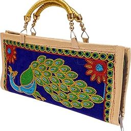 Women's Embroidered Fashion Clutch And Purse Handbag 9 Inch-image-99