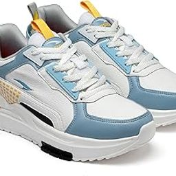 Men Mesh Lace Up Running Shoes-0