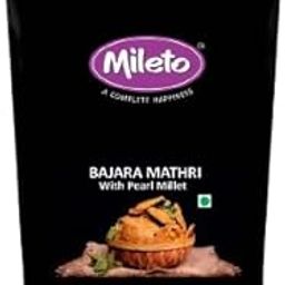 Mileto Bajara Mathri (Pack of 2) (200g x 2)| Healthy and Natural | Made with Bajara Millet-image-17