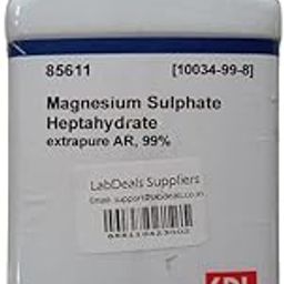 SRL Magnesium Sulphate Heptahydrate 500GM extra pure AR, 99% Purity, CAS 10034-99-8, Molecular Formula : MgSO4.7H2O, Storage : Room Temperature, Shelf Life : 60 Months, for laboratory use only-image-70