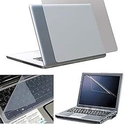 FEDUS 3 in 1 Laptop Screen Guard, Keyboard Silicone Protector and Laptop Skin for All 14.0 INCH Laptops Laptop Accessories Combo Kit-15