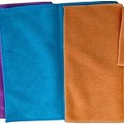 Clean Fiber Microfiber Multipurpose Cloth | Ideal for All Surfaces | Durability & Machine Washable | Microfiber Cloth for Car, Bike & Kitchen Cleaning | Ecofriendly | Multicolour |Set of 3-image-37