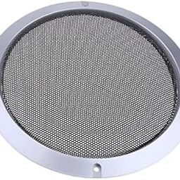 ATORSE 2x8inch Speaker Grills Cover Case with Screws Silver-image-52