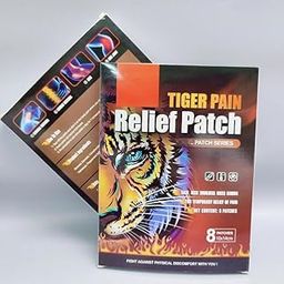 Tiger Knee Pain Reliever Patch Sticker & Inflammation Patches Joint Knee Relief Patches Kit 8 Patch for | Back Shoulder For Men & Women |Pack of 8|-picture-10