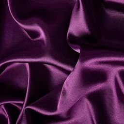 Yo Comfort Unstitched Japan Silky Satin Fabric | for Dress Garments Silky Satin Dress/Pillow Cover/scrunches Fabric Plain Material Silk and Shine Fabric Material. (2M, Dark Wine)-picture-22