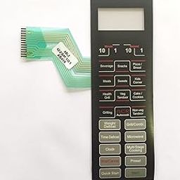 Able G26K101 Microwave Oven Membrane Touch Keypad (Black)-picture-22
