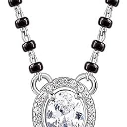 giva 925 Silver Sanyog Mangalsutra| Black Bead Necklace to Gift Women | With Certificate of Authenticity and 925 Stamp | 6 Months Warranty*-picture-28