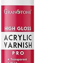 GRANOTONE Acrylic Artist's Varnish Non Yellowing Non Toxic (100 ML HIGH Gloss)-20