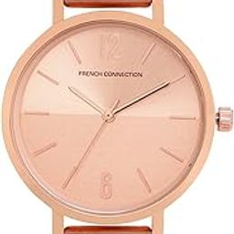 Stainless Steel Analog Rose Gold Dial Women's Watch-Fc007Rgm-image-37
