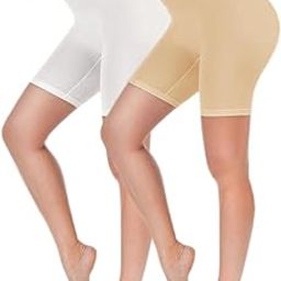 Cotton Boyshorts Cycling Shorts | Streachy Shorties Underskirt Safety Biker Shorts | Under Dresses for Women & Girls Underwear Panties | Regular and Plus Sizes Combo Pack - (Pack of 2)-81