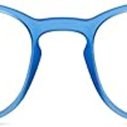HUSTLR Zero Power Bluecut & Antiglare Computer Eyeglasses | Full Rim Square | As Seen On Shark Tank | Peyush Bansal Glasses | For Men & Women | Small | LB E14058-N-image-50
