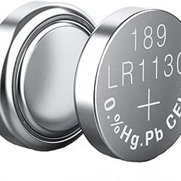 AG10 / G10-A Battery, 1.5V Button Cell (AG10, SG10, LR54, SR54, LR1130, SR1130) Watches Alkaline Button Coin Cell Batteries, Pack of 30-picture-30