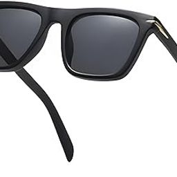 Square David Beckham Black Shade Sunglasses For Men & Women Uv Protection Non Polarized sunglasses (Italic Black -Medium)-image-12