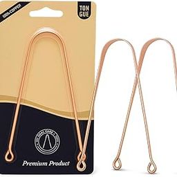 JANBLISS Pure Copper Tongue Cleaner – pack of 2 | 100% Copper Tongue Scraper for Adults | Ayurveda Approved Oral Detox Tool | Single Piece-image-20