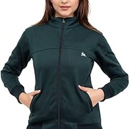 Women's Regular Fit Zipper Jacket-picture-5