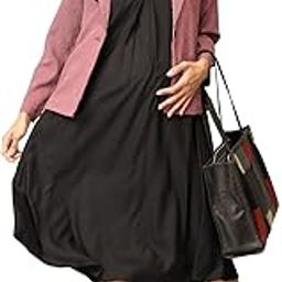 Women's Maternity and Nursing Shacket Dress Set | Feeding Zippers Pre and Post Pregnancy Wear | Comfortable | Trendy Maternity Dress Set-image-72