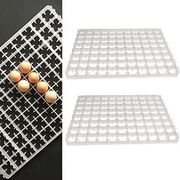 CALANDIS™ 2Pcs 88-Chicken Eggs Tray for Duck Quail Bird Poultry Egg Machine | s | Bird Supplies-image-46