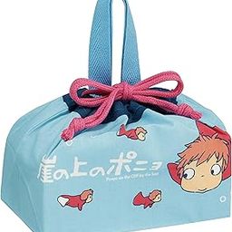 Skater Ponyo Bento Drawstring Bag - Featuring Ponyo and Sisters, Made in Japan - Authentic Studio Ghibli Accessory-image-64