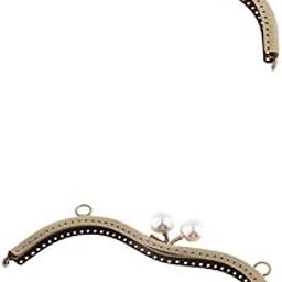 CALANDIS™ 2Pcs Retro Metal Purse Clutch Handle DIY Bag Craft Frame Kiss Clasp Lock | Purse Handles, Frames & Feet | Foundations & Undergarments | Sewing-image-17
