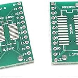 xcluma SOP24 Transfer Board SSOP24 TSSOP24 Patch to DIP DIP 0.65/1.27mm Adapter Board PCB-image-83