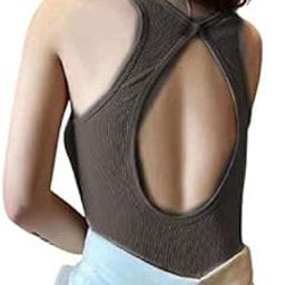Women's & Girl's Regular wear Fancy Plain Padded Long Camisole Tank Crop Top (Removable Pads) (Free-Size)-image-43
