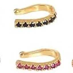 Fashions Nosepin without Piercing Clip on Pressing type Nath nose ring pin Stud for Women & Girls (nose ring without piercing)-picture-31