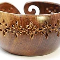 Fakhr Wood Handicrafts wooden yarn bowl | wooden yarn bowls for crocheting | wooden yarn bowl large | wooden yarn bowl for crochet | wooden yarn bowls for knitting | Wooden Latica Design yarn Bowl Dinning Table Decor Room table best yarn Bowl stand Wooden Lattice Yarn Bowl Knitting Vintage Handmade Crochet - Dimensions: Length-15.24 cm Width-15.24 cm Height-7.62 cm.-image-6