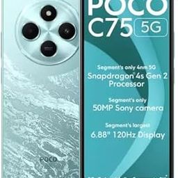 POCO C75 5G, Aqua Bliss (4GB, 64GB)-19
