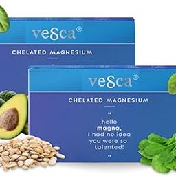 Chelated Magnesium Glycinate, Citrate, Oxide | Improve Sleep | Stress Relief | High Absoprtion Triple Magnesium Complex for Men & Women | 30 Tablets (Pack of 2)-image-17