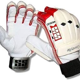 SS County-lite Leather, Polyurethane Cricket RH Batting Gloves (Multicolor)-image-11