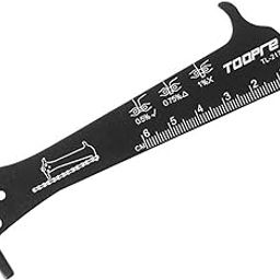 CALANDIS™ Bicycle Chain Checker Testing Tool Multifunctional Bike Chain Wear Indicator Black | Tools | Bicycle Maintenance & Tools | Cycling-13