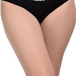 Ultra Soft Micromodal with Spandex and Cozy Smartskin Technology Bikini Panties Innerwear Panty for Womens Underwear Set of 2 (Black-Black)-image-71