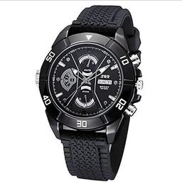 CAMLEIGH Hd Video Recording with Inbuilt 32GB SD Card | 1080p Full HD Wrist Watch Security Camera Surveillance Indoor Outdoor - Black-21