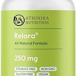 Relora 250mg 120 Vegetarian Capsules No Fillers - Stearates - No Flow Agents-image-92