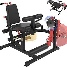 Bodylean Fitness Premium Leg Curl Leg Extension Machine: Dual-Function Gym Equipment for Total Lower Body Strengthening - Ideal for Home/Physiotherapy Leg Injury Cure - Knee Replacement-10